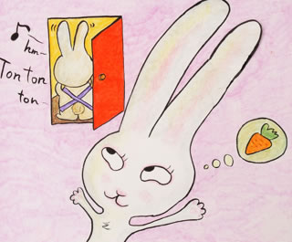 あらたに葉子のイラスト