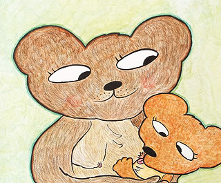 あらたに葉子のイラスト